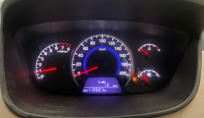 2017 Hyundai Grand i10 MAGNA 1.2 KAPPA VTVT, Petrol, Manual, 1,12,589 km, Odometer Image