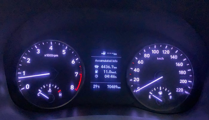 2019 Hyundai Verna 1.6 VTVT SX, Petrol, Manual, 70,488 km, Odometer Image