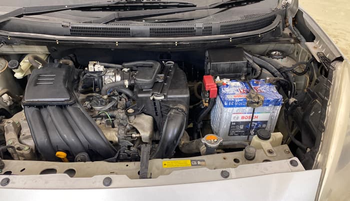 2014 Nissan Micra XL PETROL, Petrol, Manual, 1,05,255 km, Engine View - Left