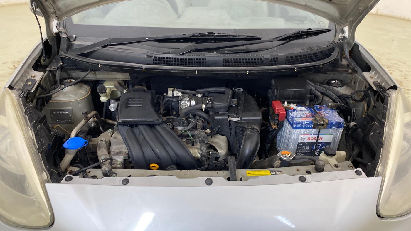 2014 Nissan Micra XL PETROL, Petrol, Manual, 1,05,255 km, Engine View