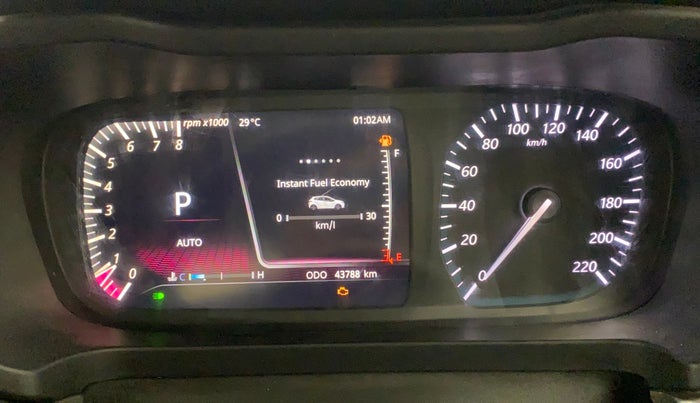 2022 Tata ALTROZ XZA, CNG, Automatic, 43,743 km, Odometer Image