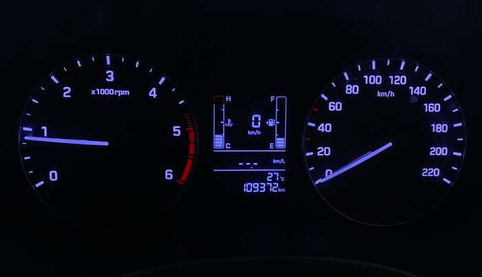 2018 Hyundai Creta S 1.4 DIESEL, Diesel, Manual, 1,09,365 km, Odometer Image