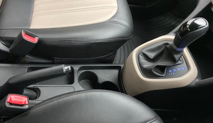2017 Hyundai Grand i10 SPORTZ (O) 1.2 AT VTVT, Petrol, Automatic, 22,013 km, Gear Lever