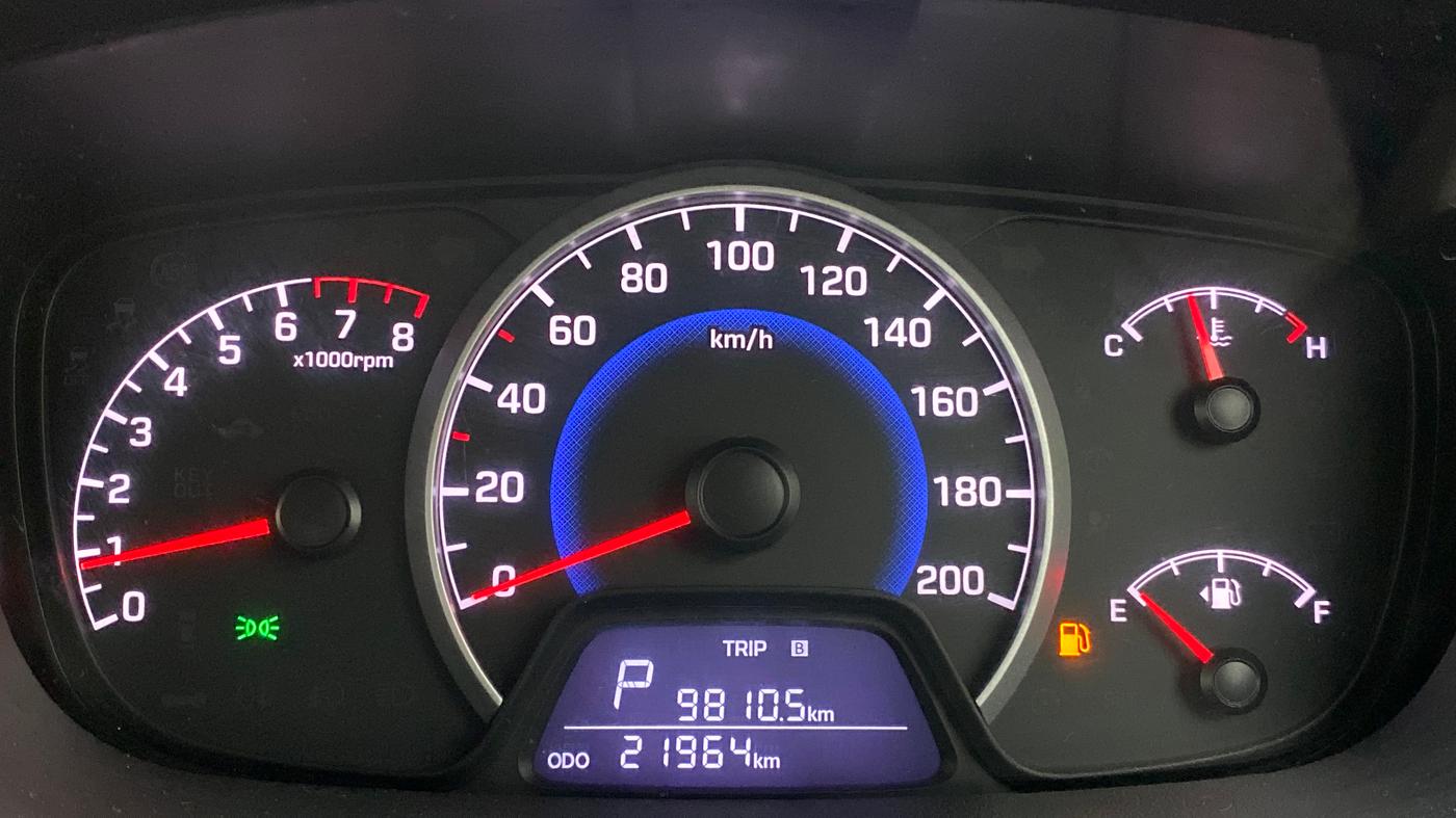 2017 Hyundai Grand i10 SPORTZ (O) 1.2 AT VTVT, Petrol, Automatic, 22,013 km, Odometer Image
