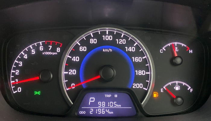 2017 Hyundai Grand i10 SPORTZ (O) 1.2 AT VTVT, Petrol, Automatic, 22,013 km, Odometer Image
