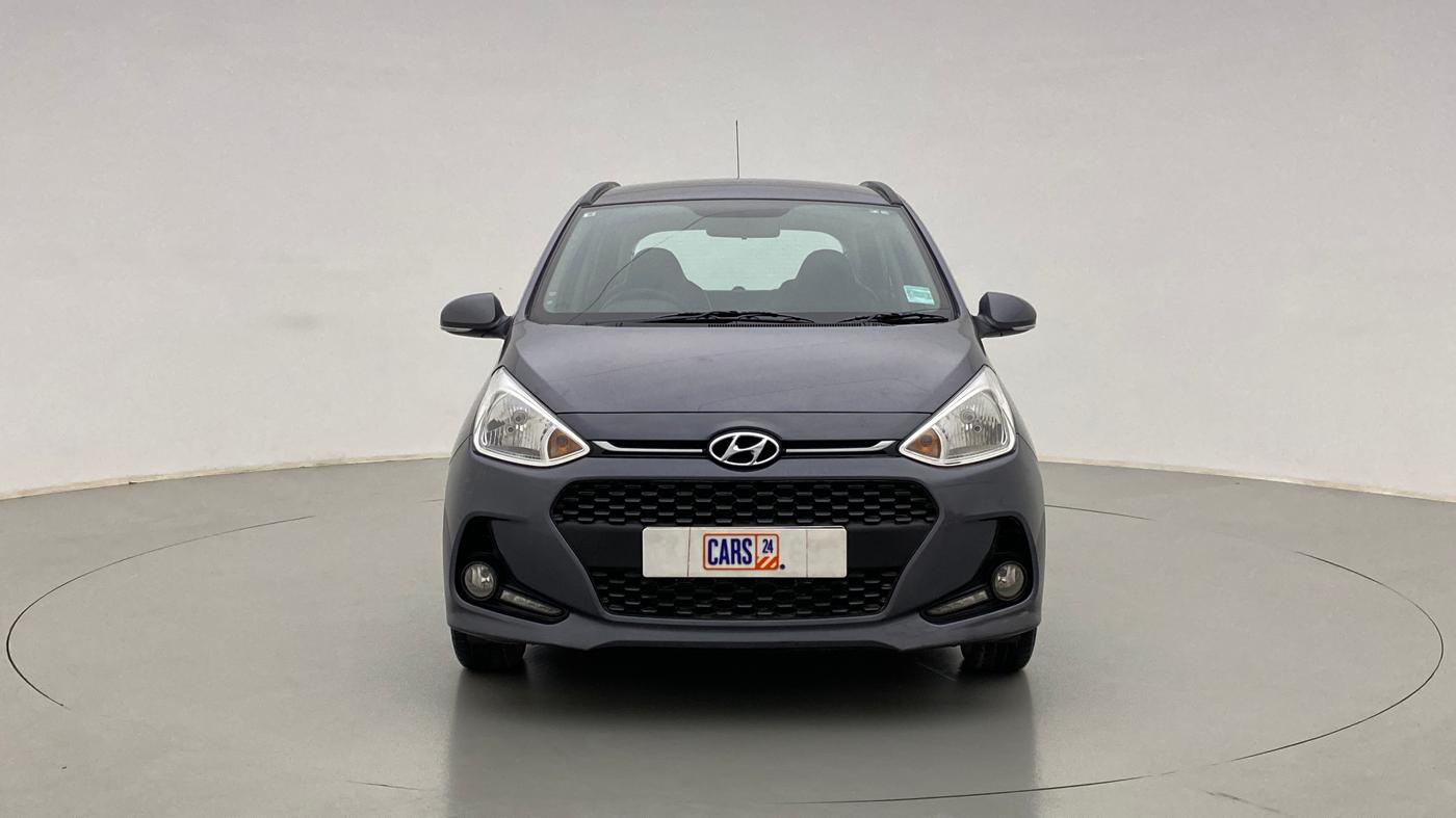2017 Hyundai Grand i10 SPORTZ (O) 1.2 AT VTVT, Petrol, Automatic, 22,013 km, Front