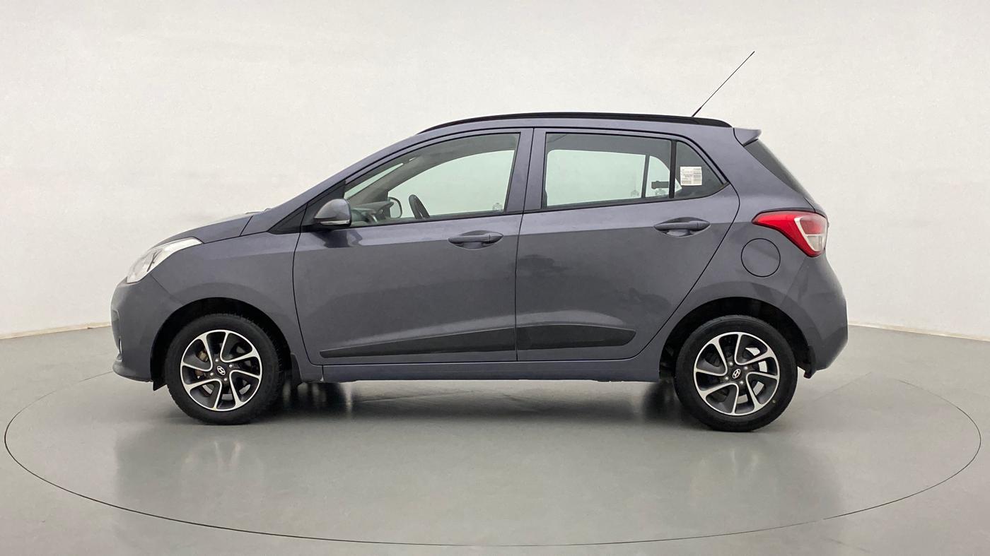 2017 Hyundai Grand i10 SPORTZ (O) 1.2 AT VTVT, Petrol, Automatic, 22,013 km, Left Side