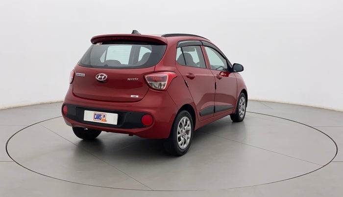 2019 Hyundai Grand i10 SPORTZ 1.2 KAPPA VTVT, Petrol, Manual, 29,864 km, Right Back Diagonal