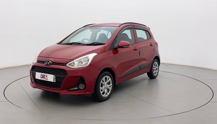 2019 Hyundai Grand i10 SPORTZ 1.2 KAPPA VTVT, Petrol, Manual, 29,864 km, Left Front Diagonal
