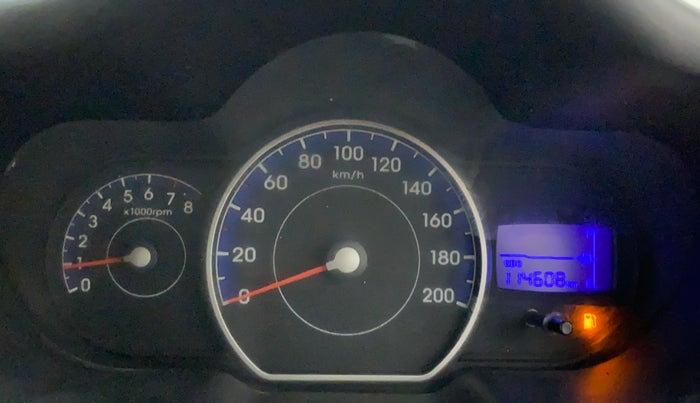 2011 Hyundai i10 MAGNA 1.2, Petrol, Manual, 1,14,722 km, Odometer Image