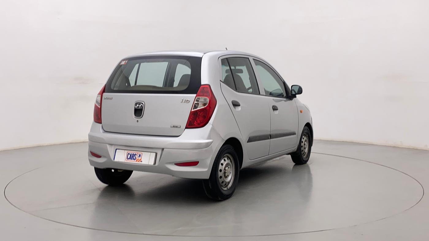 2012 Hyundai i10 ERA 1.1, Petrol, Manual, 1,16,020 km, Right Back Diagonal
