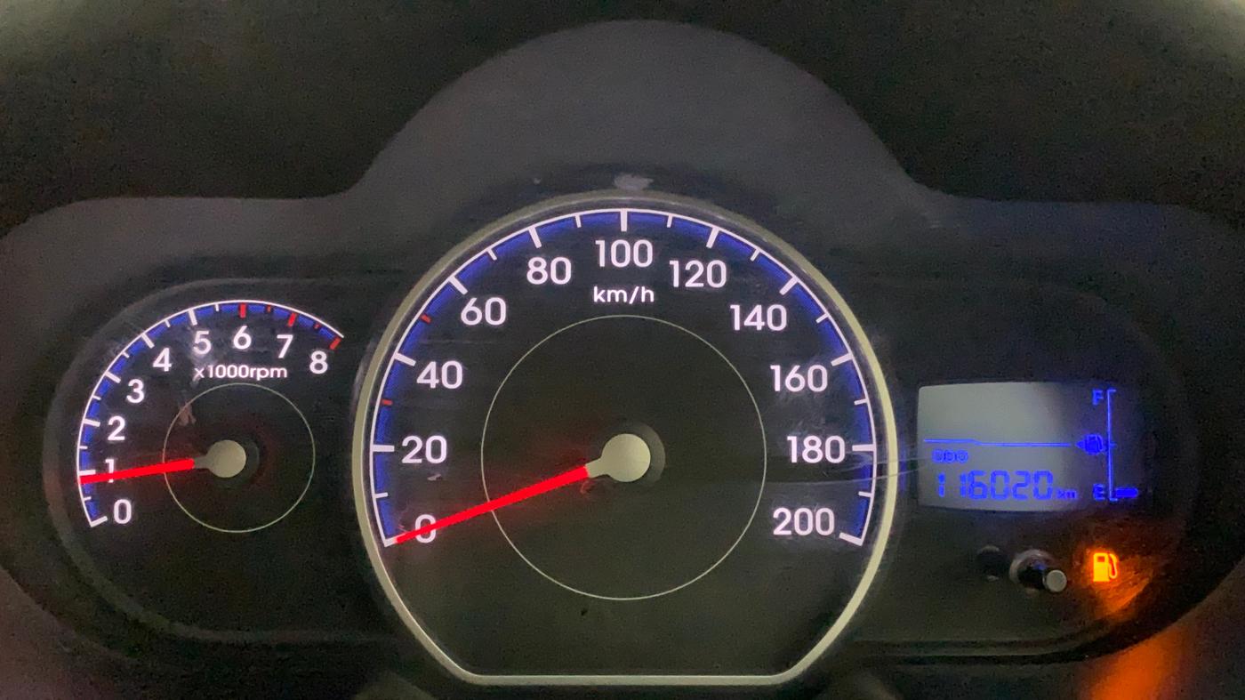 2012 Hyundai i10 ERA 1.1, Petrol, Manual, 1,16,020 km, Odometer Image
