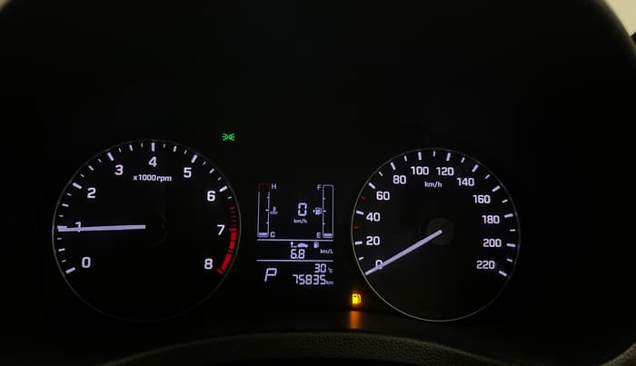 2019 Hyundai Creta SX AT 1.6 PETROL, Petrol, Automatic, 75,784 km, Odometer Image