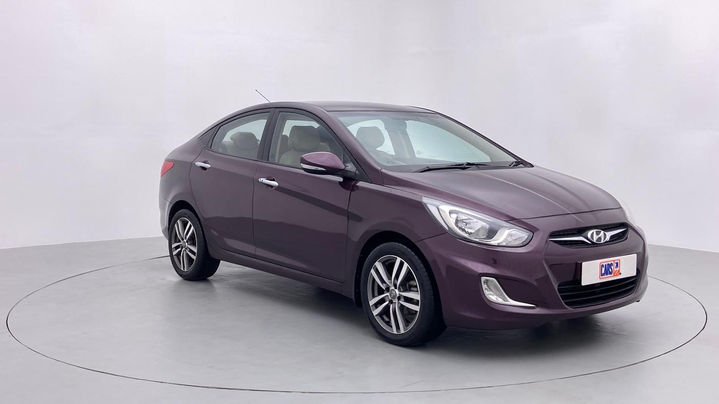 2012 Hyundai Verna FLUIDIC 1.6 CRDI SX OPT AT, Diesel, Automatic, 90,619 km, Front Left