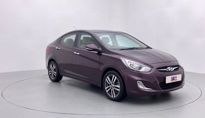 2012 Hyundai Verna FLUIDIC 1.6 CRDI SX OPT AT, Diesel, Automatic, 90,619 km, Front Left