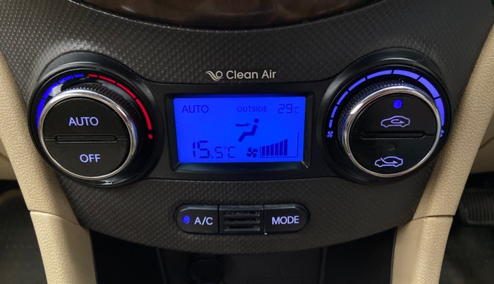2012 Hyundai Verna FLUIDIC 1.6 CRDI SX OPT AT, Diesel, Automatic, 90,619 km, Automatic Climate Control