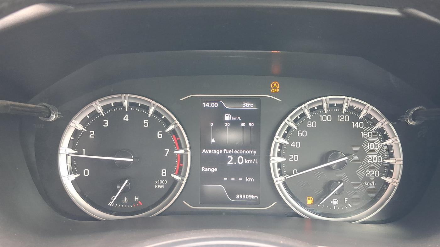2023 Maruti Grand Vitara ALPHA SMART HYBRID, Petrol, Manual, 89,305 km, Odometer Image
