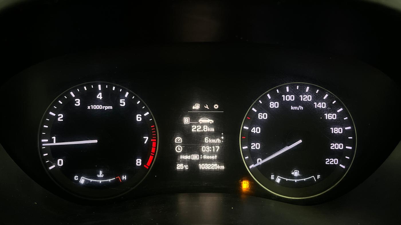 2015 Hyundai Elite i20 ASTA 1.2, Petrol, Manual, 1,03,321 km, Odometer Image