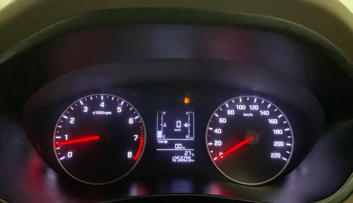 2019 Hyundai Elite i20 SPORTZ PLUS 1.2, Petrol, Manual, 1,25,589 km, Odometer Image