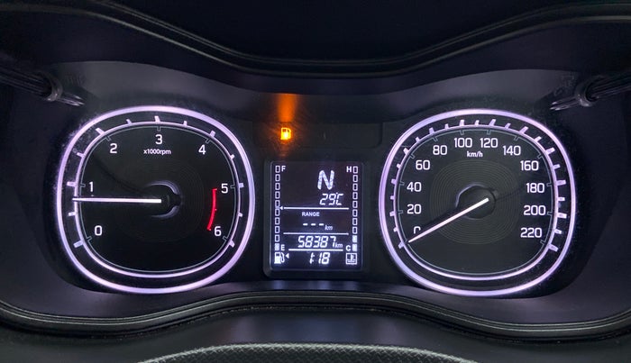 2018 Maruti Vitara Brezza ZDI + AMT, Diesel, Automatic, 58,556 km, Odometer Image
