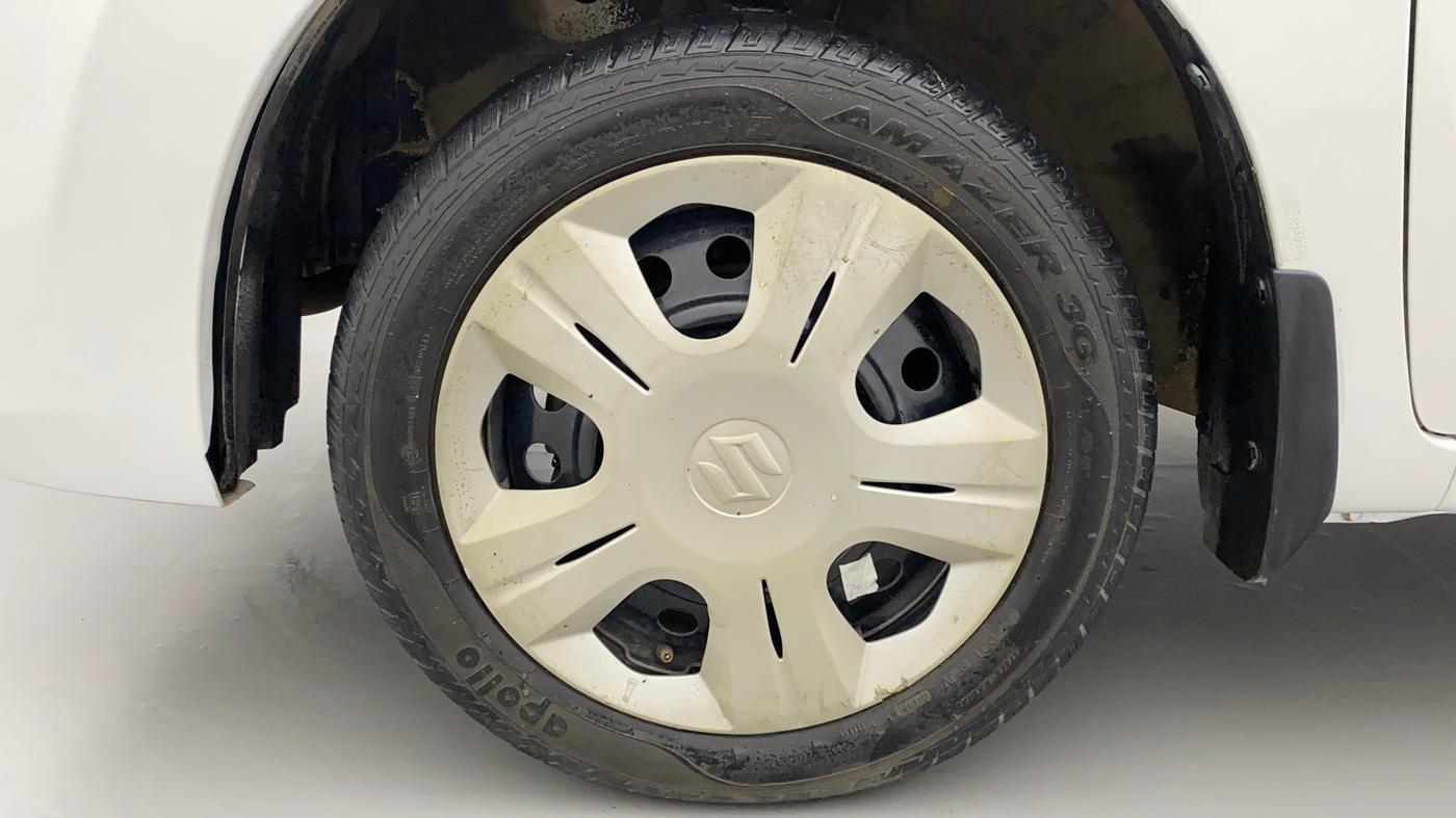 2016 Maruti Wagon R 1.0 VXI AMT, Petrol, Automatic, 60,357 km, Left Front Wheel
