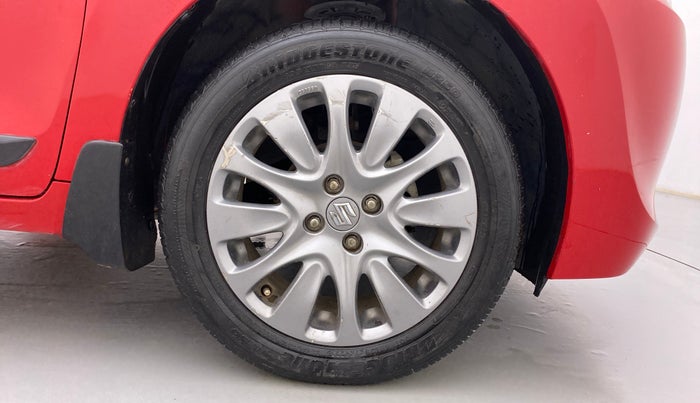 2017 Maruti Baleno ALPHA PETROL 1.2, Petrol, Manual, 80,546 km, Right Front Wheel