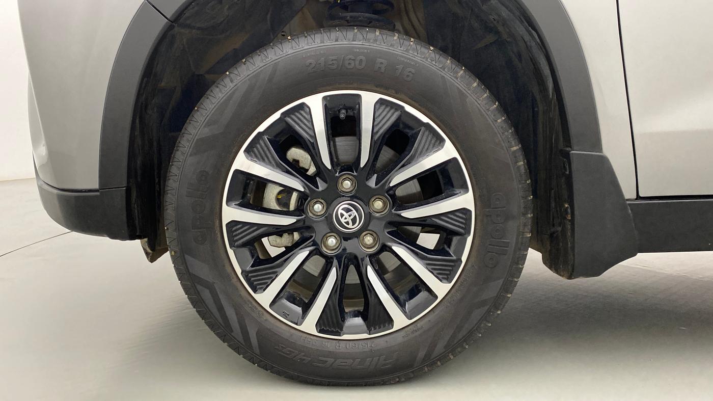 2021 Toyota URBAN CRUISER PREMIUM MT, Petrol, Manual, 11,121 km, Left Front Wheel