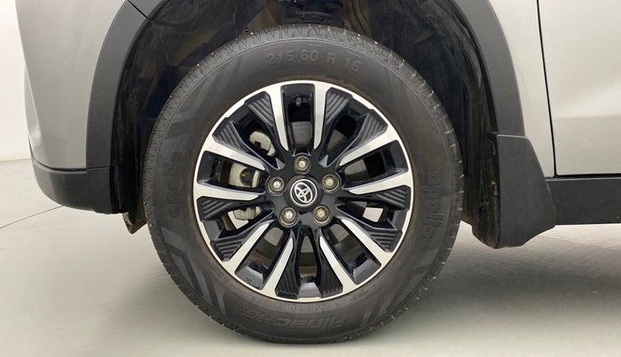 2021 Toyota URBAN CRUISER PREMIUM MT, Petrol, Manual, 11,121 km, Left Front Wheel