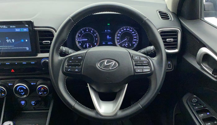 2019 Hyundai VENUE SX 1.0 (O) TURBO, Petrol, Manual, 29,597 km, Steering Wheel Close Up