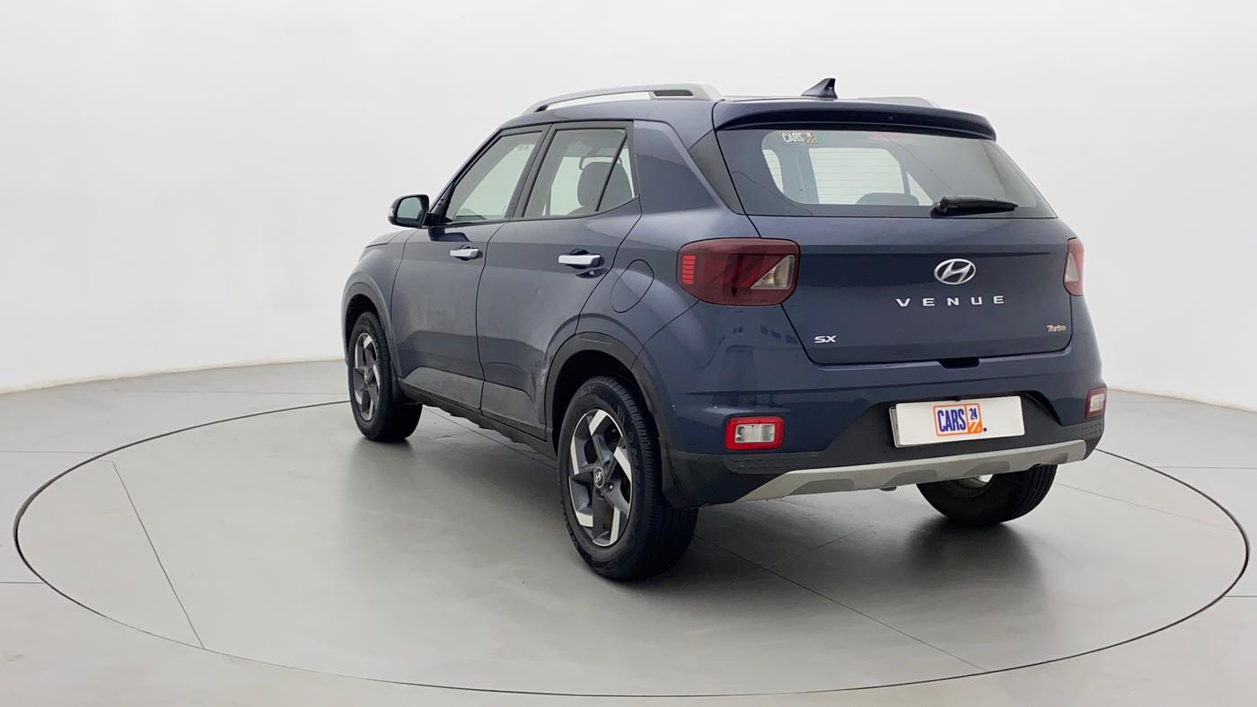2019 Hyundai VENUE SX 1.0 (O) TURBO, Petrol, Manual, 29,597 km, Left Back Diagonal