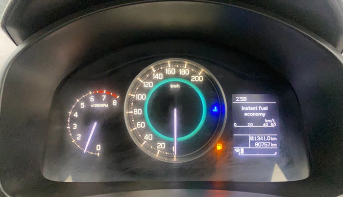 2018 Maruti IGNIS DELTA 1.2, CNG, Manual, 80,757 km, Odometer Image