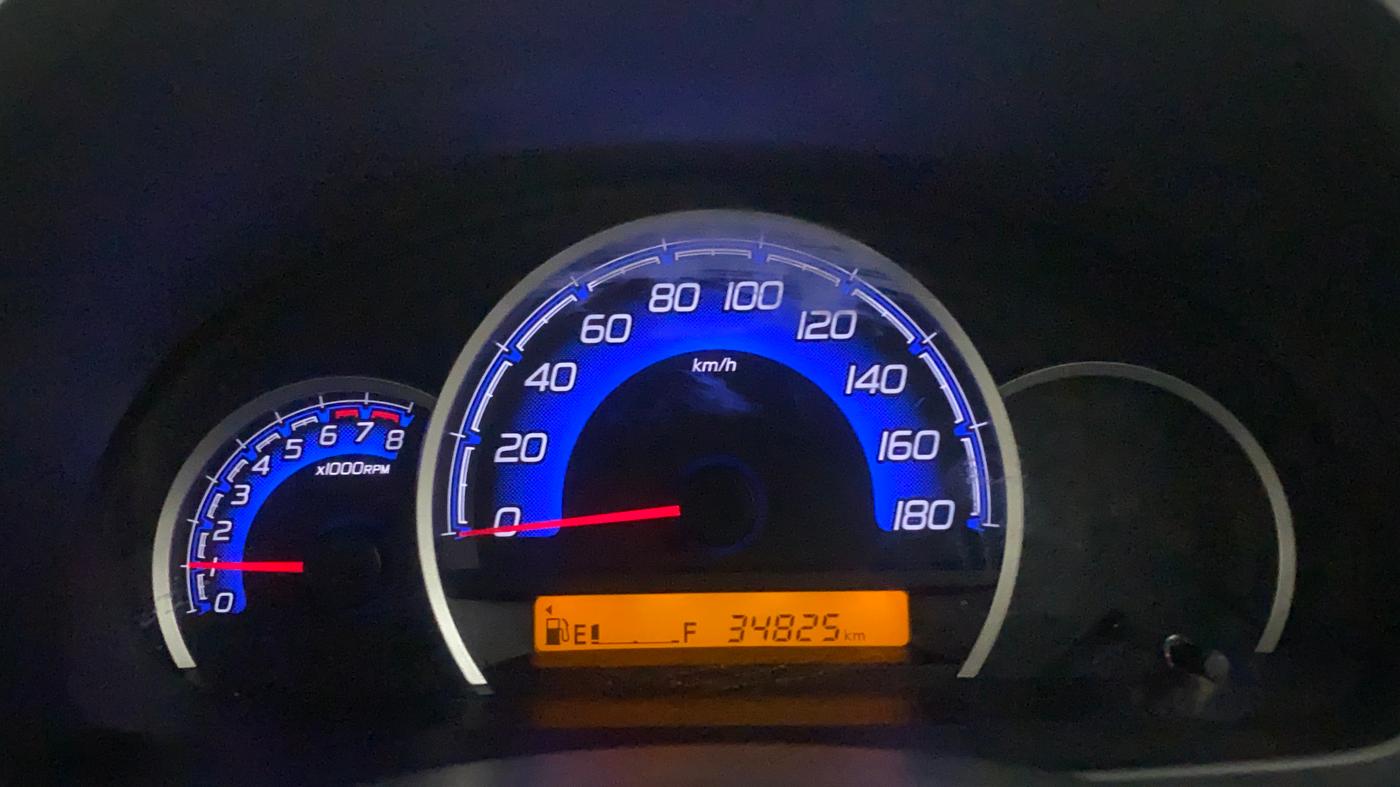 2017 Maruti Wagon R 1.0 VXI, Petrol, Manual, 34,793 km, Odometer Image