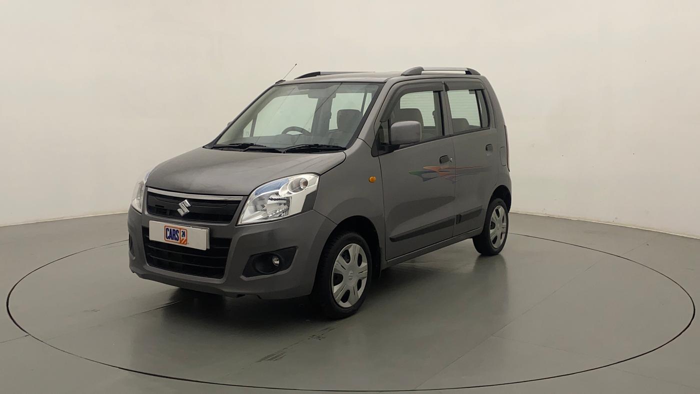 2017 Maruti Wagon R 1.0 VXI, Petrol, Manual, 34,793 km, Left Front Diagonal