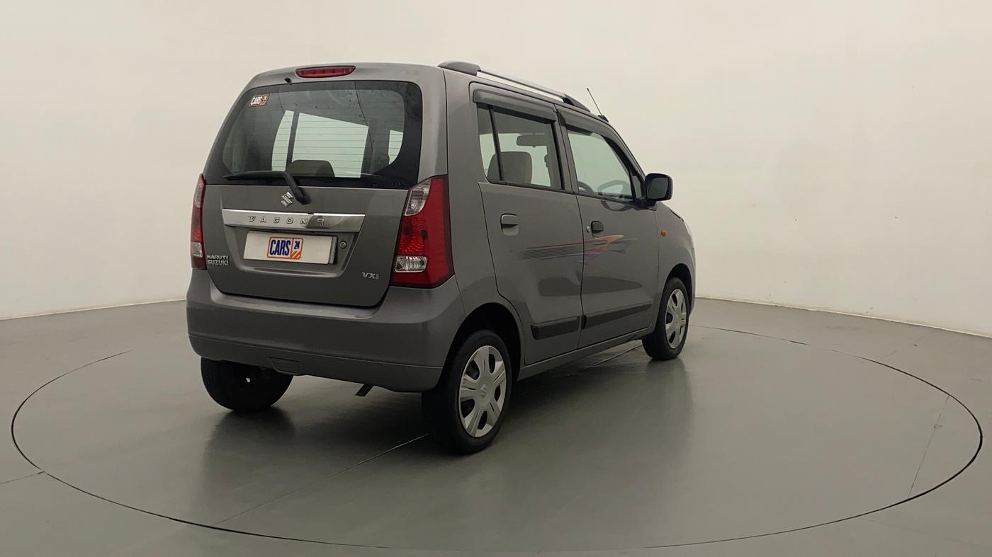 2017 Maruti Wagon R 1.0 VXI, Petrol, Manual, 34,793 km, Right Back Diagonal