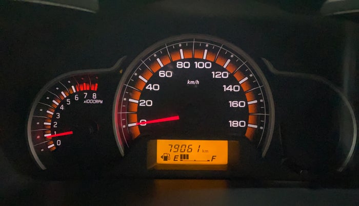 2016 Maruti Alto K10 VXI, Petrol, Manual, 79,054 km, Odometer Image