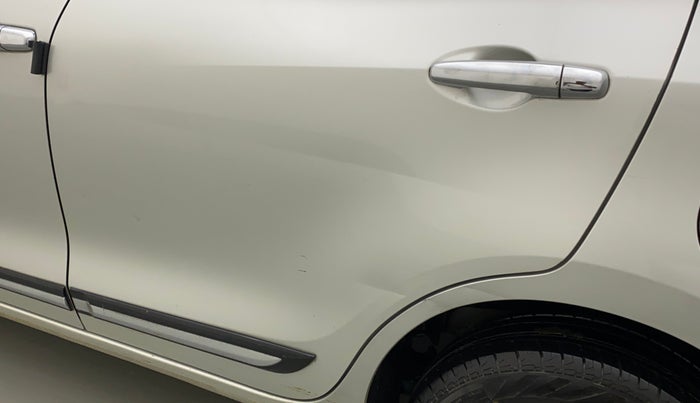 2017 Maruti Dzire VXI, Petrol, Manual, 87,184 km, Rear left door - Minor scratches