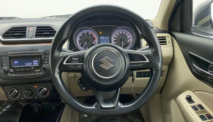 2017 Maruti Dzire VXI, Petrol, Manual, 87,184 km, Steering Wheel Close Up