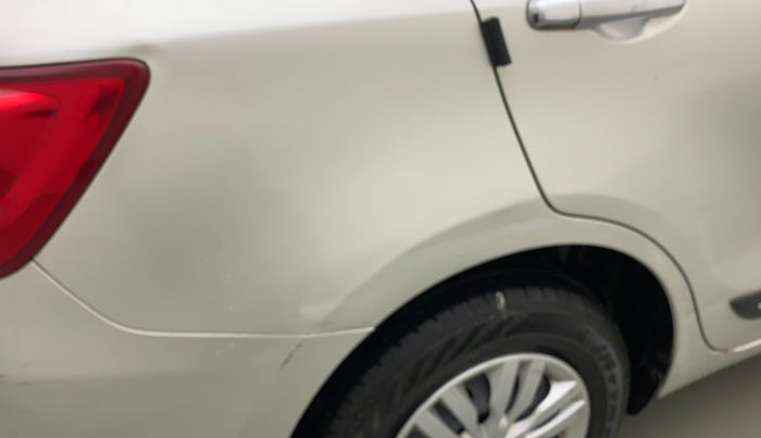 2017 Maruti Dzire VXI, Petrol, Manual, 87,184 km, Right quarter panel - Slightly dented