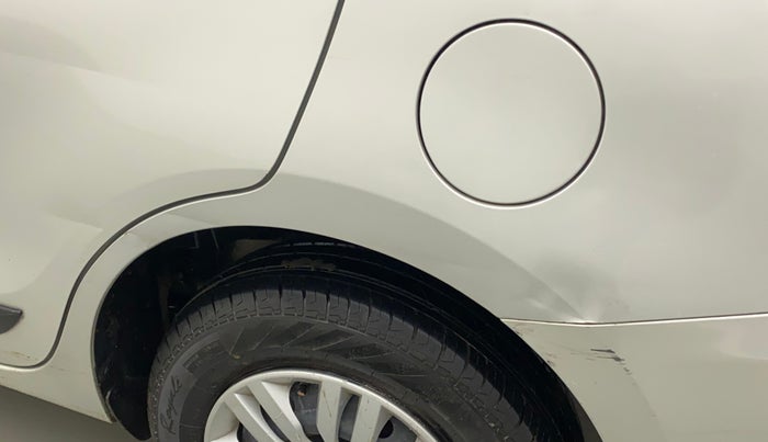 2017 Maruti Dzire VXI, Petrol, Manual, 87,184 km, Left quarter panel - Minor scratches