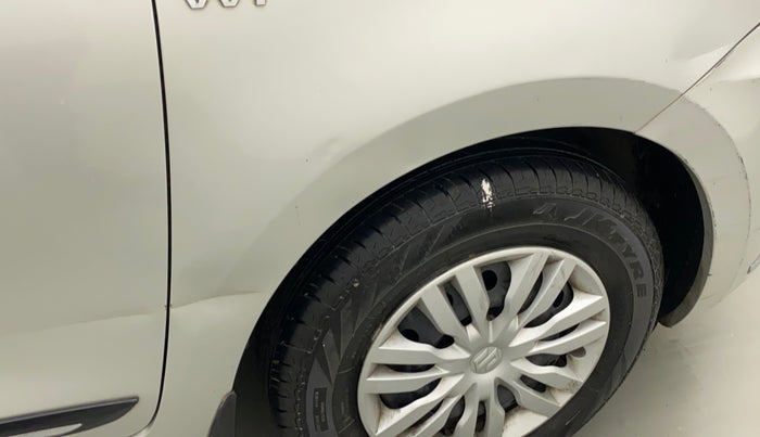 2017 Maruti Dzire VXI, Petrol, Manual, 87,184 km, Right fender - Slightly dented