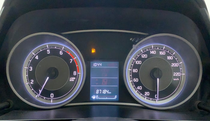 2017 Maruti Dzire VXI, Petrol, Manual, 87,184 km, Odometer Image