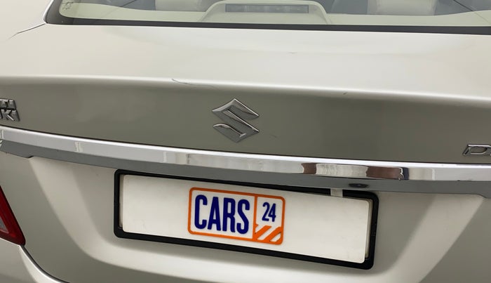2017 Maruti Dzire VXI, Petrol, Manual, 87,184 km, Dicky (Boot door) - Slightly dented