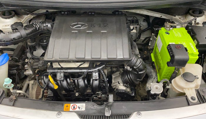 2016 Hyundai Grand i10 ASTA (O) 1.2 KAPPA VTVT, Petrol, Manual, 28,183 km, Engine View