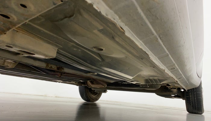 2017 Datsun Go T, Petrol, Manual, 30,774 km, Right Side Underbody