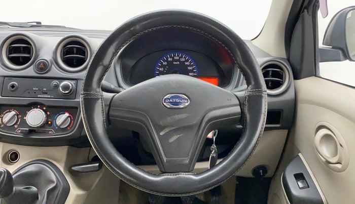 2017 Datsun Go T, Petrol, Manual, 30,774 km, Steering Wheel Close Up