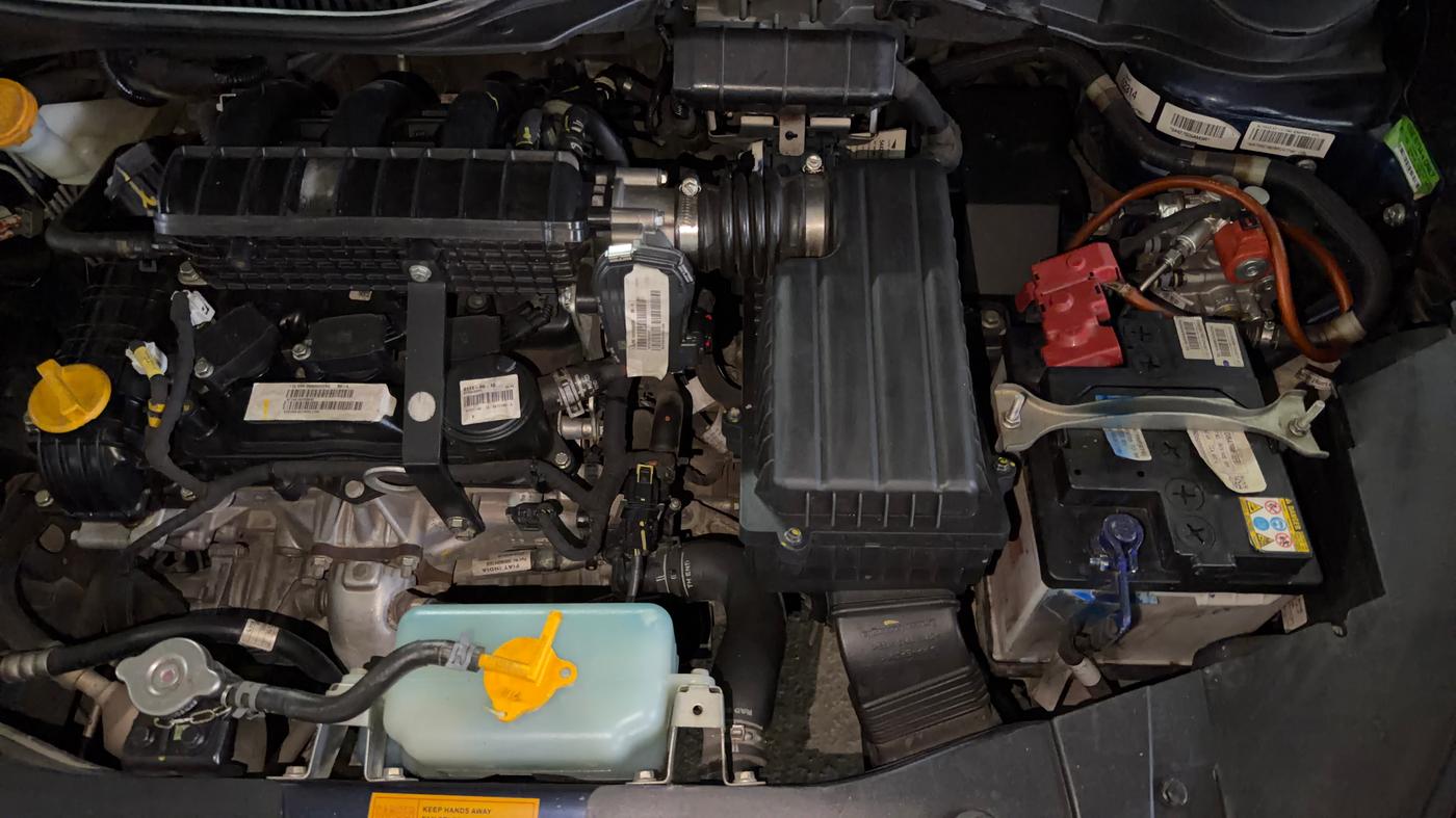 2024 Tata ALTROZ XZ CNG, CNG, Manual, 81,842 km, Engine View - Left