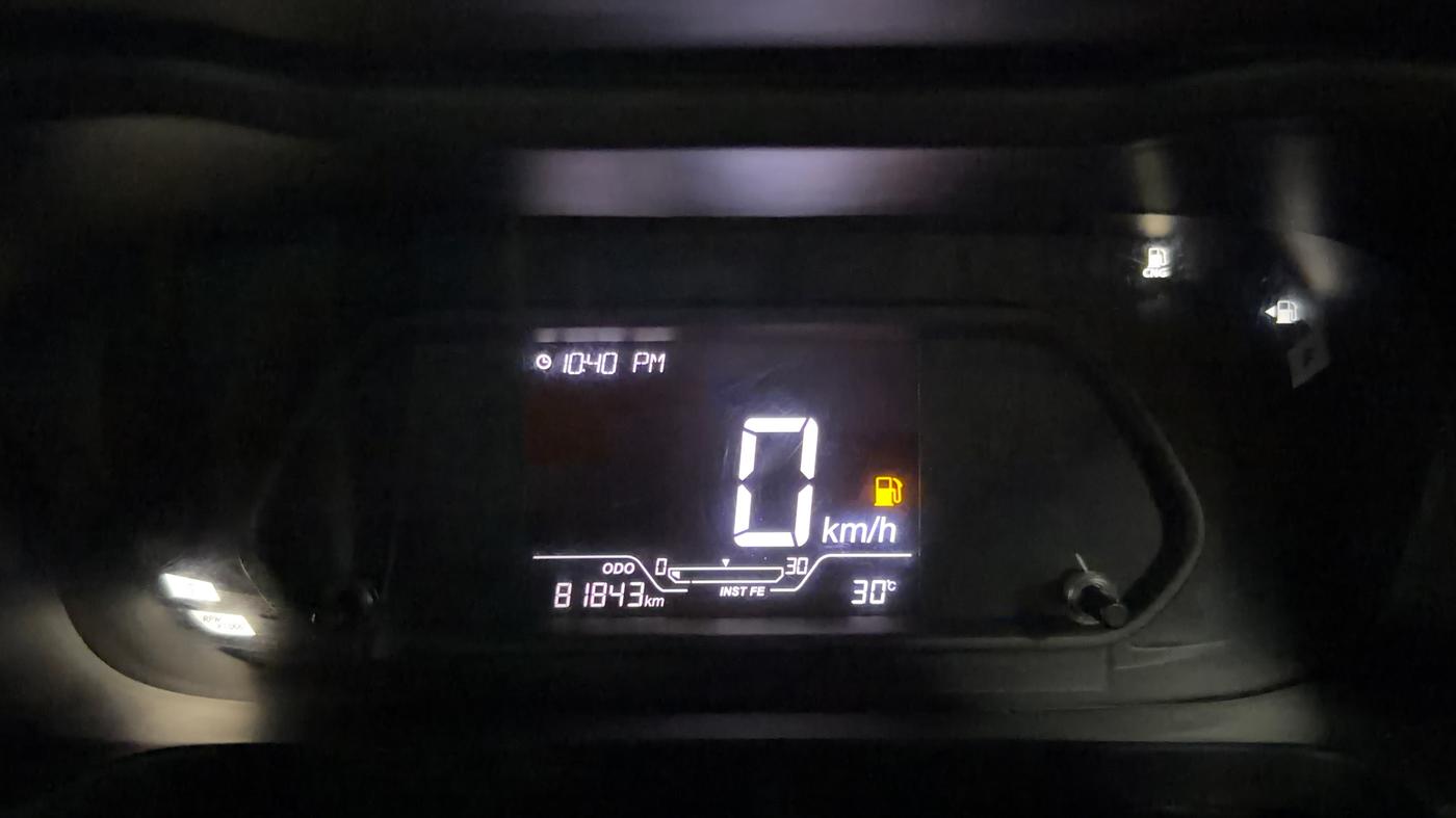 2024 Tata ALTROZ XZ CNG, CNG, Manual, 81,842 km, Odometer Image