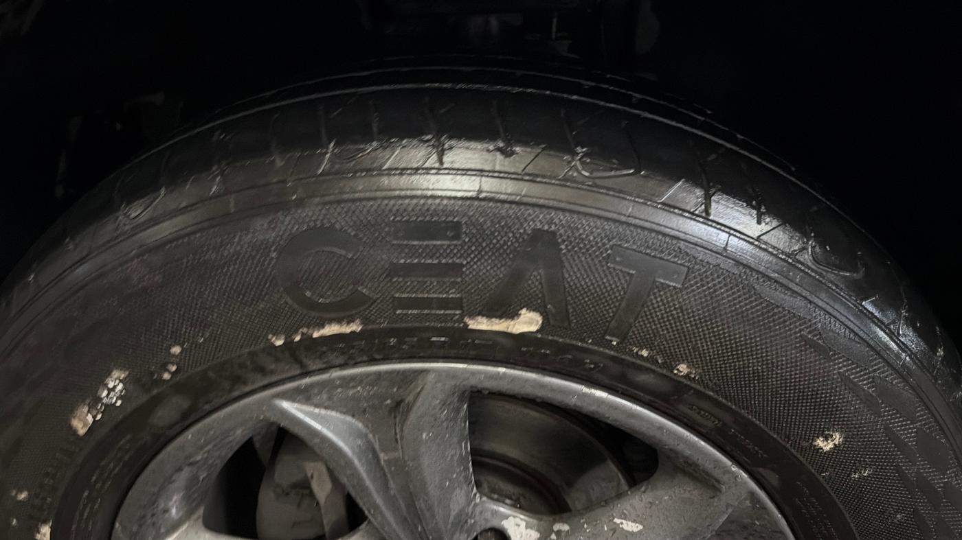 2023 Tata Harrier XT 2.0L KRYOTEC, Diesel, Manual, 81,434 km, Left Front Tyre Tread