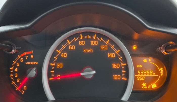2019 Maruti Celerio VXI (O) CNG, CNG, Manual, 53,268 km, Odometer Image