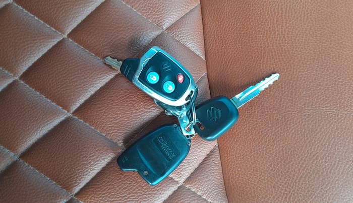 2013 Maruti Alto K10 VXI, Petrol, Manual, 94,320 km, Key Close Up